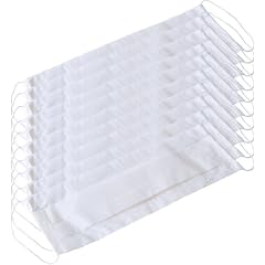 Mundschutz Gesichtsmasken weiss 10 St�ck in Packung mit weichen Gummihalteb�ndern