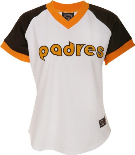 San Diego Padres Women's Cooperstown Throwback Replica Jersey