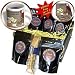 Rich Diesslins Cartoon Days of Christmas TCDC - A redneck christmas eve Santa snack including beer and jerky - Coffee Gift Baskets - Coffee Gift Basket