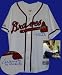 Dale Murphy Autographed/Hand Signed Atlanta Braves Majestic Jersey