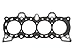 Evergreen HSHB4026 Cylinder Head Gasket Set Head Bolt