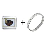 Pugster Nhl Atlanta Thrashers Italian Charm Bracelet