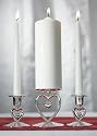 Suspended Heart Unity Candle Holder (Set of 1) - by Weddingstar