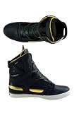 41TgaYY1oZL. SL160  Supra Skytop Chad Muska Navy/Gold