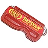 FatIvan FIRM Red Plastic and Zinc Plated Steel Lightweight Fold Up Door Chock with Magnet, 4" Length x 2" Width x 1" Height