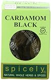 Spicely Organic Cardamom Pods Black - Compact