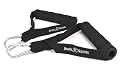 Premium Pair of Oversized Handles for Resistance Bands | Carabiner End Connector | Tube Bands or Loop Bands