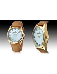 Bernoulli Lynx MOP Leather Ladies Watch