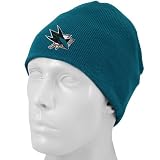 NHL San Jose Sharks Basic Cuffless Knit Beanie, One Size