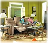 Durapebble Mocha Sectional By Ashley Furniture With Silver Shipping