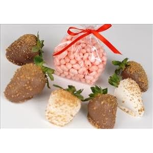 6 Cheesecake Berries with bag of beans by 