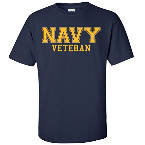 NAVY Veteran GOLD Logo Short Sleeve T-Shirt