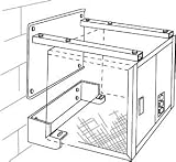 Wall Mount Bracket for Commercial units (LA1400S or LA 2000S series)