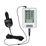 2nd Generation Audio FM Transmitter plus integrated Car Charger for the Palm Palm Zire 21 with Gomadic TipExchange Technology