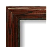 24x36 / 24x36 Cherry wood home interior picture frame complete