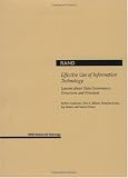 Effective Use of Information Technology: Lessons about State Governance Structures and Processes