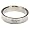 316L stainless steel ring with matte polish and laser cut design - Dragon - 6mm width (Size 5)