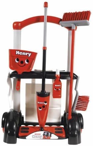 Casdon Henry Cleaning Trolley (Red And Black) by Casdon Toys