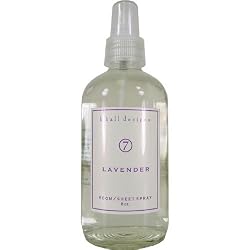 k.hall Designs Lavender Scent Room and Sheet Spray, 8 Oz Bottle