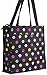 World Traveler Multicolor Pawprint Travel Tote Bag 12-inch