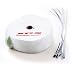 EXHAUST 2" HEAT WRAP10M SUBARU IMPREZA WRX STI P1 WHITE