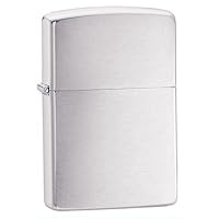 Zippo Brushed Chrome Pocket Lighter