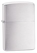 Zippo Brushed Chrome Lighter Z200