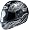 HJC CS-R1 CSR1 INFERNO MC5 SIZE:MED MOTORCYCLE Full-Face-Helmet