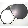 SE Folding Pocket Magnifier, 6X 2.5" Glass Lens