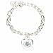 MLB Cincinnati Reds Heart-Charm Bracelet