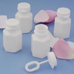 White WEDDING BUBBLES - box of 24