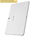 ArmorSuit MilitaryShield - Samsung Galaxy Tab Pro 10.1 Screen Protector + White Carbon Fiber Full Body Skin Protector / Front Anti-Bubble Ultra HD - Extreme Clarity & Touch Responsive Shield with Lifetime Replacement Warranty