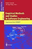 Empirical Methods and Studies in Software Engineering: Experiences from ESERNET (Lecture Notes in Computer Science)
