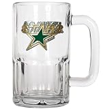 Dallas Stars Large Glass Beer Mug