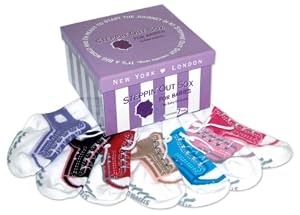 7 Pair of Baby Girl Sneaker Socks 0-12 mos by Baby Emporio