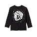 Crazy 8 Boys' Big Long-Sleeve Space Helmet Tee