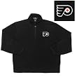 Philadelphia Flyers NHL "Glacier" Fleece Pullover Sweatshirt (Black)