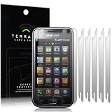 SAMSUNG i9000 GALAXY S SCREEN PROTECTOR 6-IN-1 PACK BY TERRAPIN Electronics