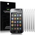 SAMSUNG i9000 GALAXY S SCREEN PROTECTOR 6-IN-1 PACK BY TERRAPIN