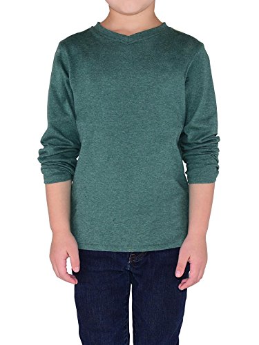 Colored Organics Toddler Boys Organic Elliot Long Sleeve V-Neck