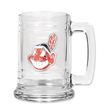 Cleveland Indians 15oz Glass Tankard