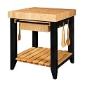 Color Story Butcher Block Kitchen Island