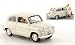 Fiat 600D, light grey, with figures, 1960, Model Car, Ready-made, Brumm 1:43_s-1