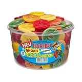 Haribo Gef�llte Frucht Schnecken, 1er Pack (1 x 1.2 kg Dose)von "Haribo"