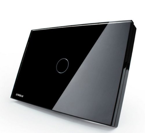 US/AU Standard, Smart home, Black Crystal Glass Panel, AC110~250V, LED indicator, Light Touch Screen Switch VL-C301-82