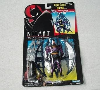 Batman the Animated Series Radar Scope Batman With Firing Turbo Missiles And Sky-Scan Radar Gear By Kenner in 1995 by Batman - Kenner