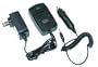 Camcorder Battery AC/DC Charger for JVC BN-50U, BN-V10U, BN-V11U, BN-V12U, BN-V140U, BN-V14U, BN-V18U, BN-V20, BN-V20U, BN-V22, BN-V22U, BN-V24U, BN-V25U, BN-V400, BN-V400B, BN-V400U, BN-V60U, BNV-20U