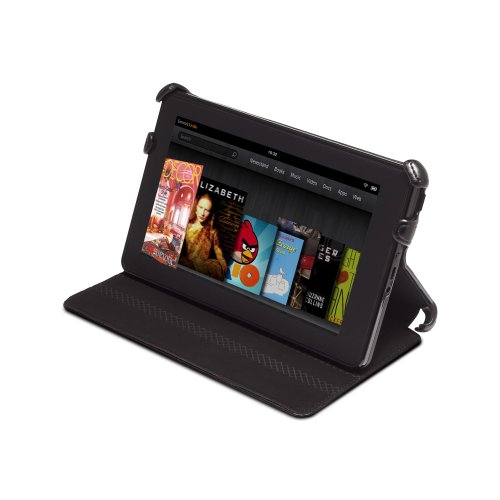 Kindle Fire Leather Cover by Marware, Black Kindle Fire Leather Cover by Marware, Black