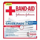 UPC 073598395575 product image for J & J Band-Aid First Aid Gauze Pads 4