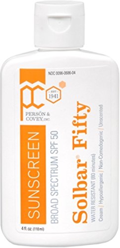 Solbar PF Sunscreen Cream SPF 50 4 oz